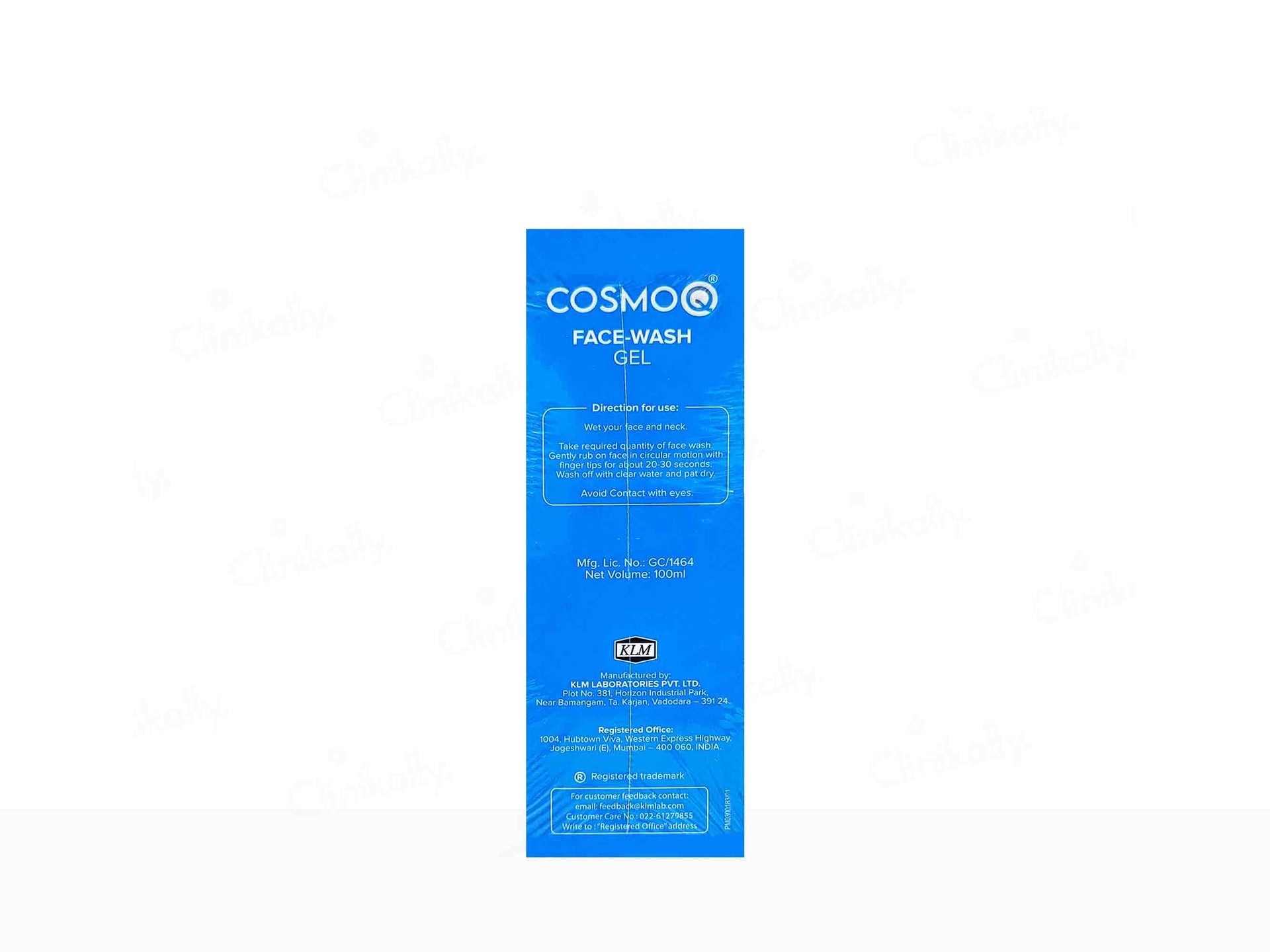 CosmoQ Face-Wash Gel 100Ml