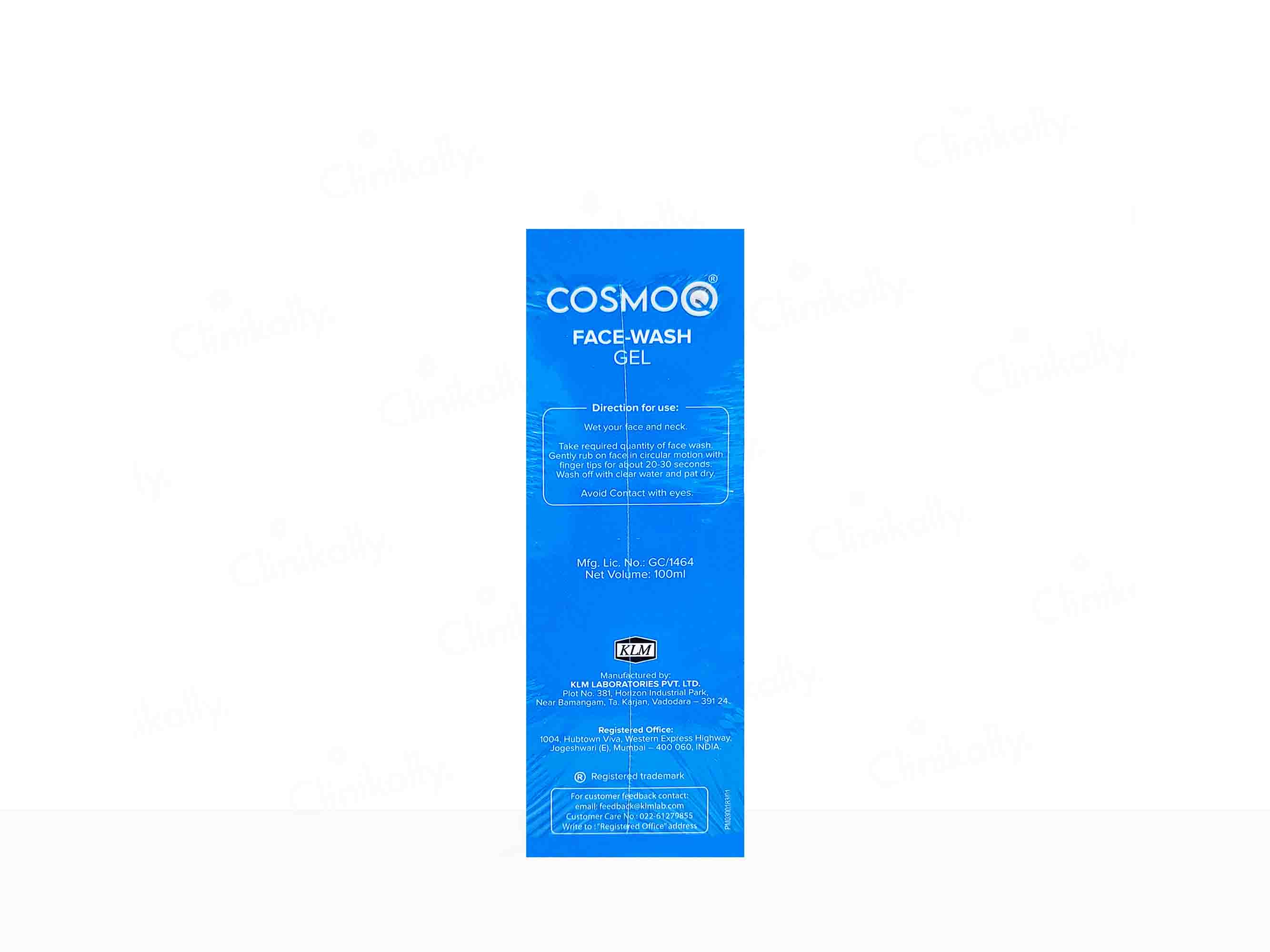 CosmoQ Face-Wash Gel 100Ml