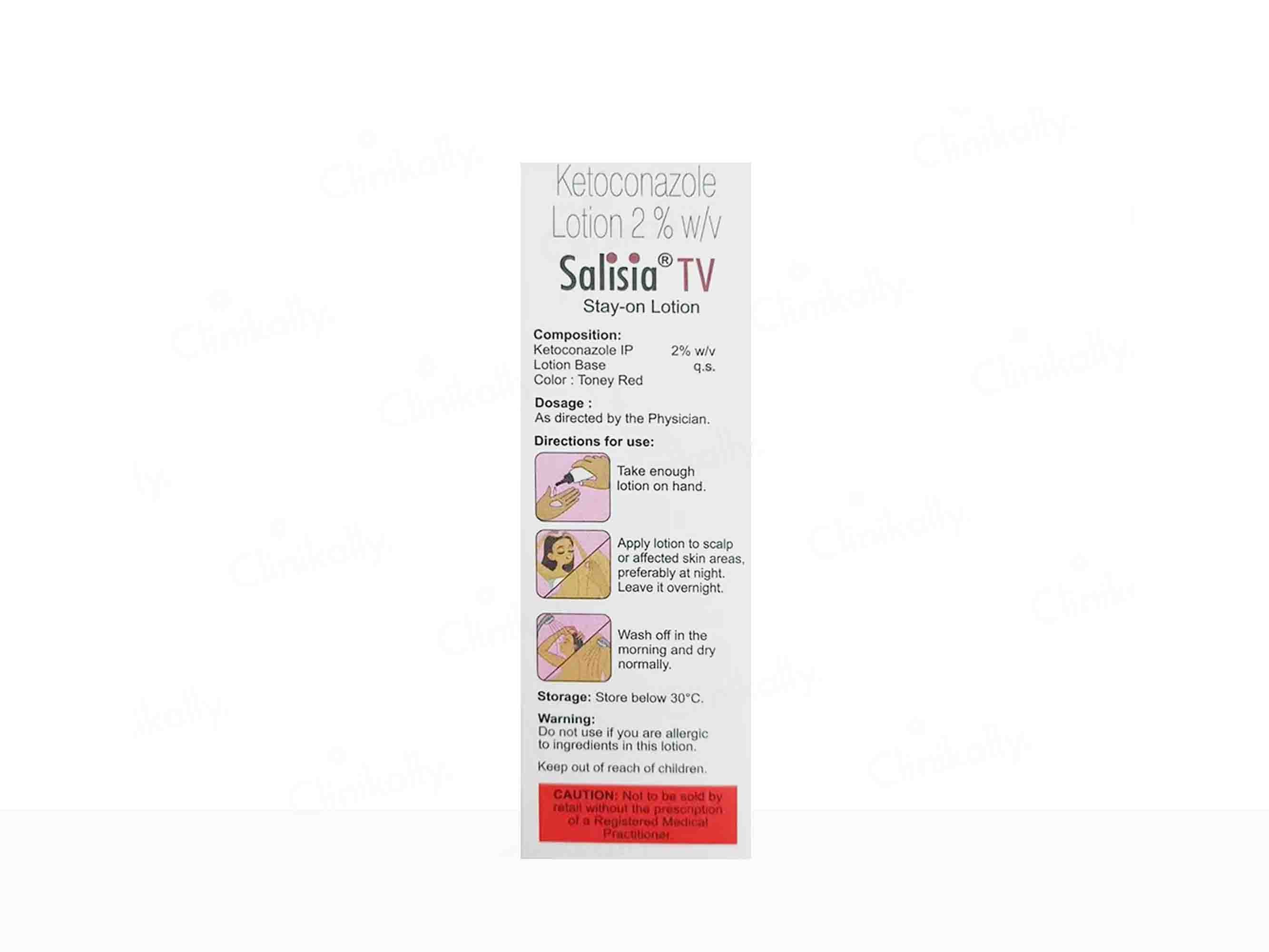 Salisia TV Stay on Lotion 50ml 2Unit
