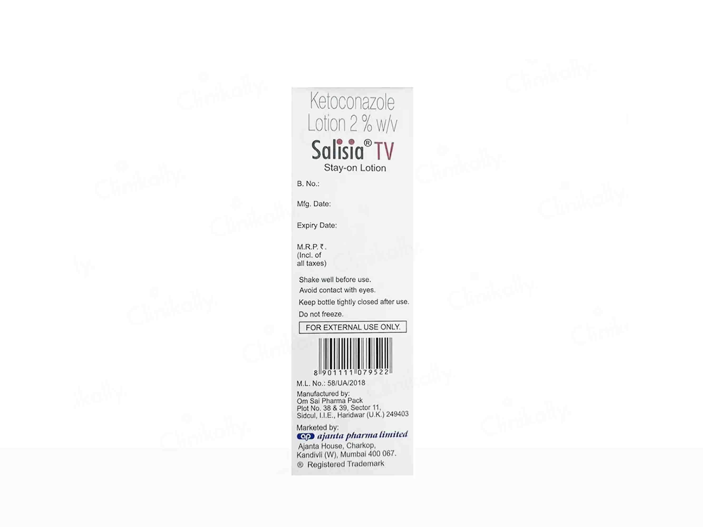 Salisia TV Stay on Lotion 50ml 2Unit