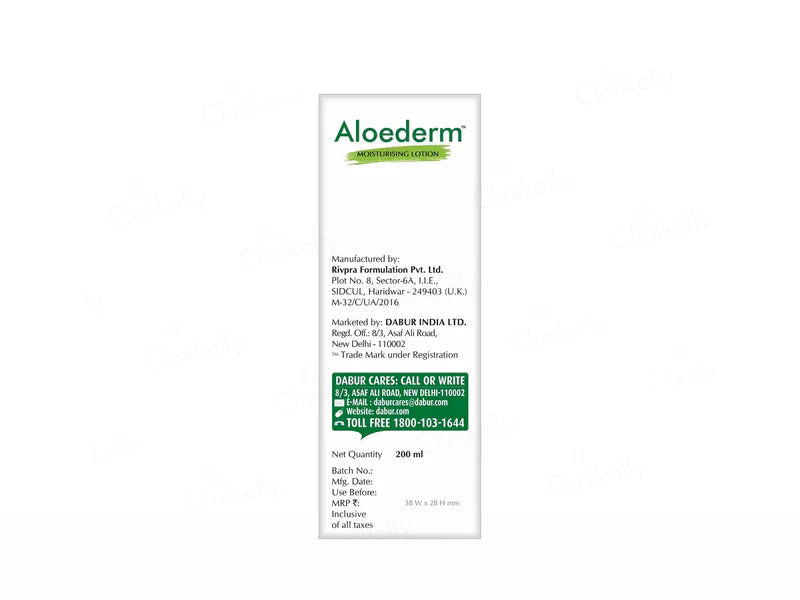 Dabur Aloederm Moisturising Lotion 200ml