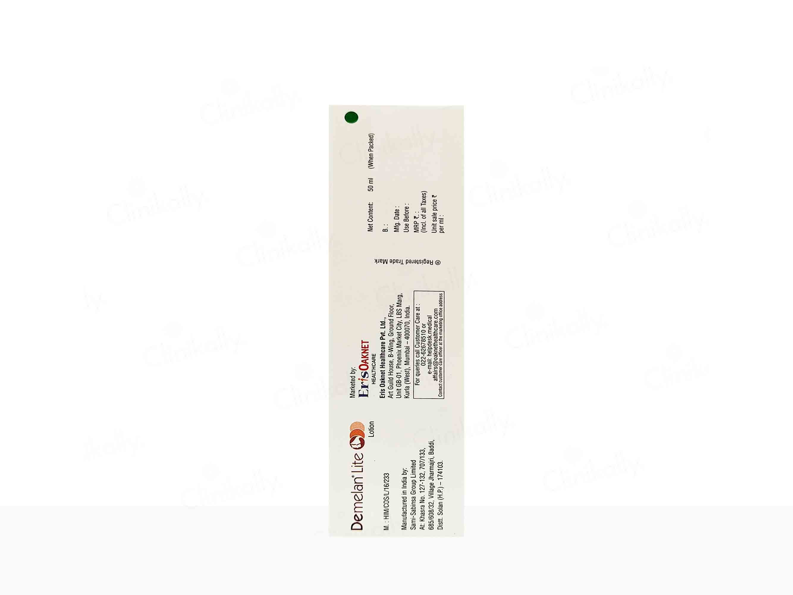 Demelan Lite Lotion 50Ml