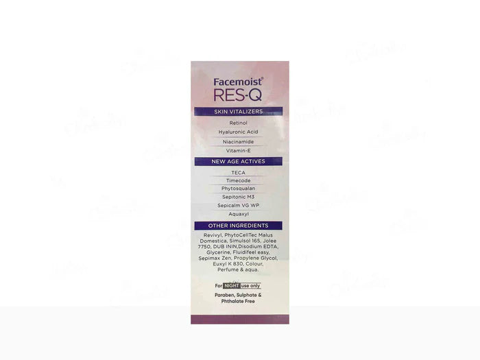 Canixa Facemoist RES-Q Night Repair Serum 30ml