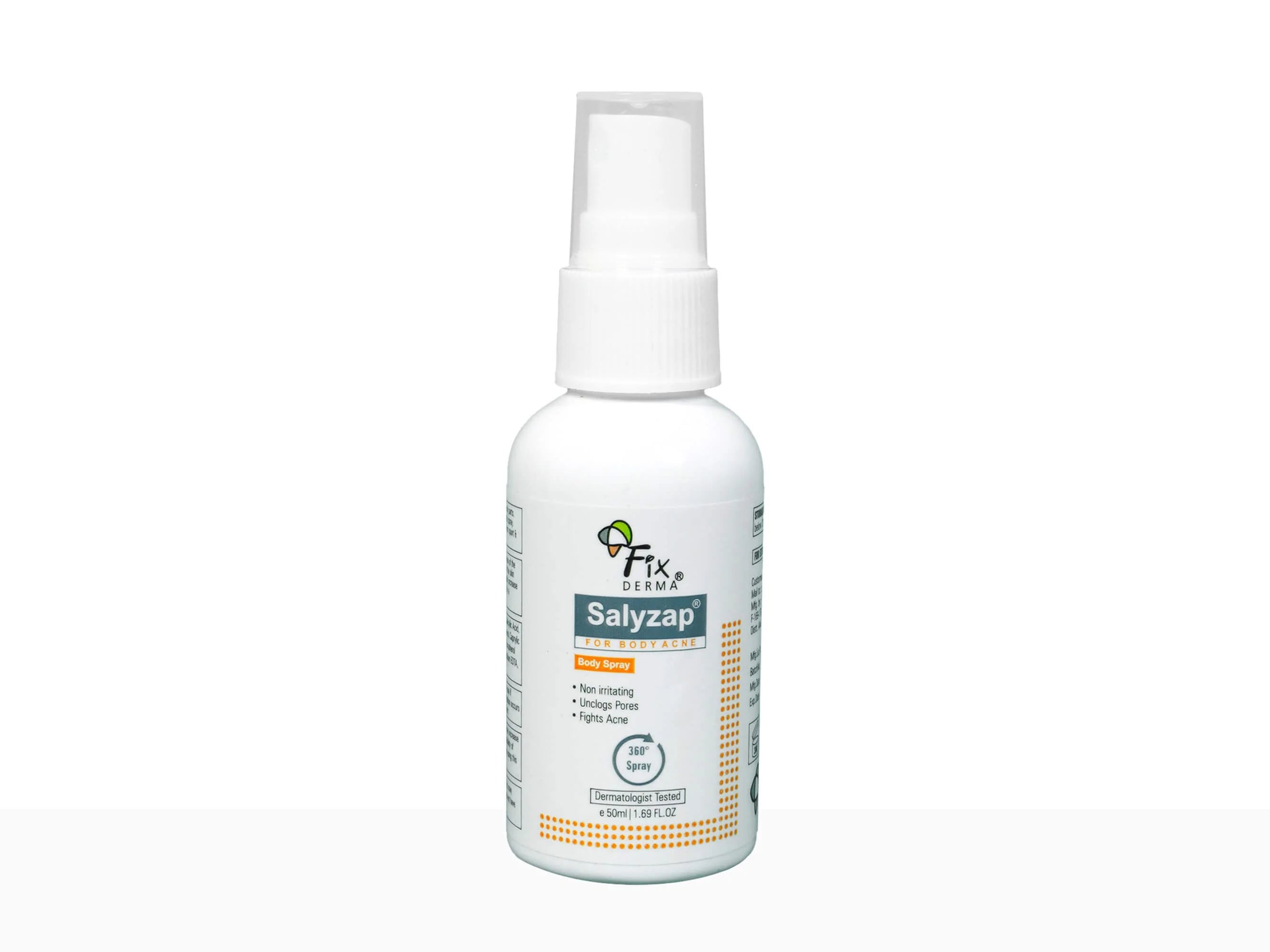 Fixderma Salyzap Body Spray 50Ml Pack Of 2