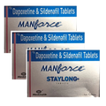 Manforce Stay Long Tablet 1 x 4 Tab (Pack of 3)