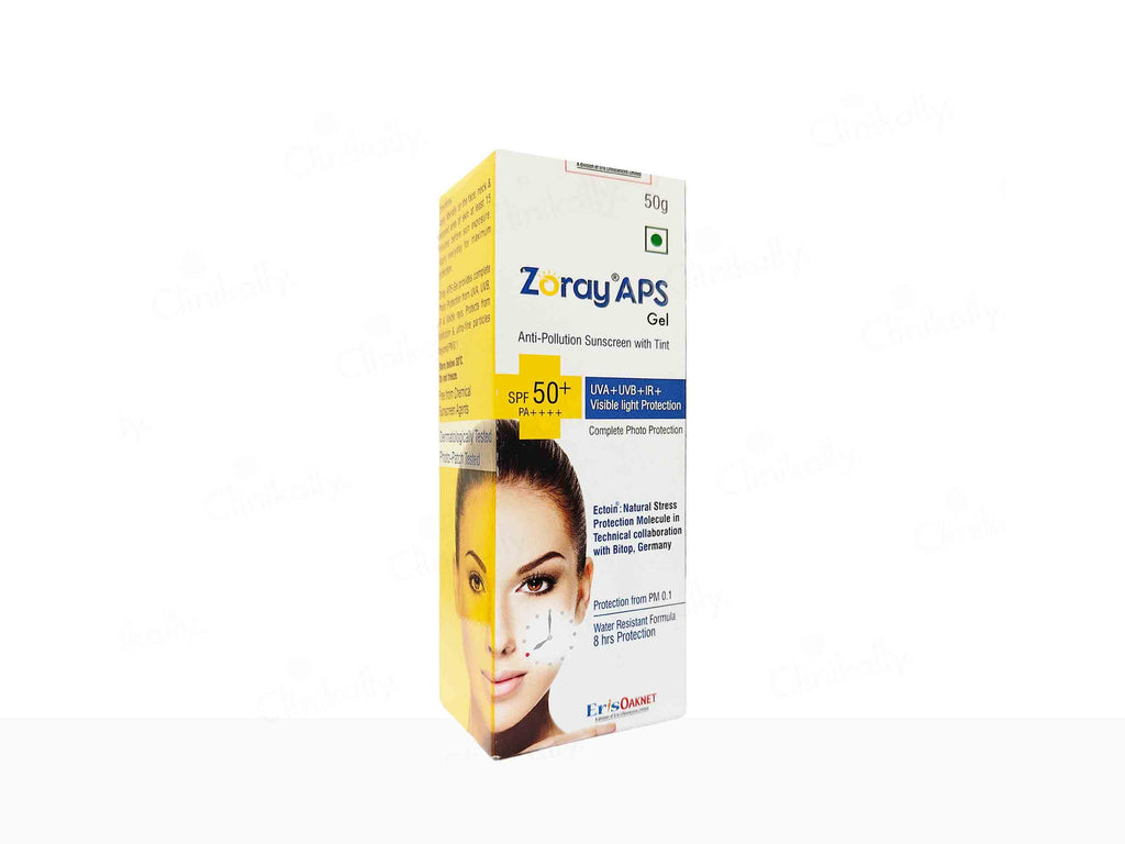 Zoray APS Tint Sunscreen Gel SPF 50+ PA++++ 50 gm