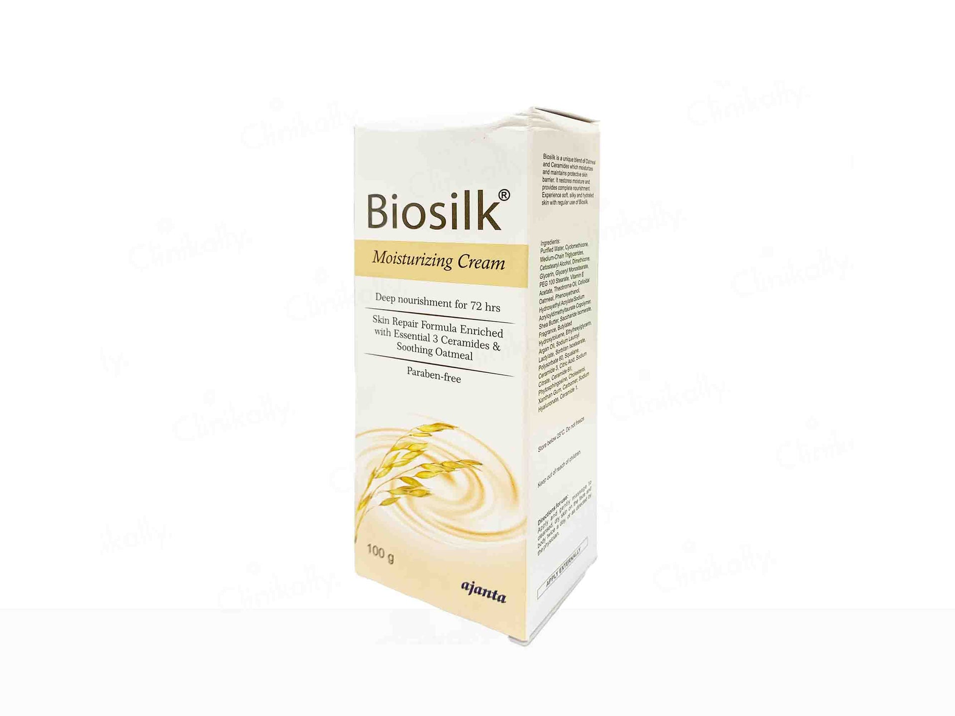 Biosilk Moisturizing Cream 100 gm