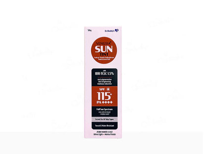 Dr. Reddy Venusia Sun Tint Velvet Touch Sunscreen Gel SPF 115+ PA++++ 50g