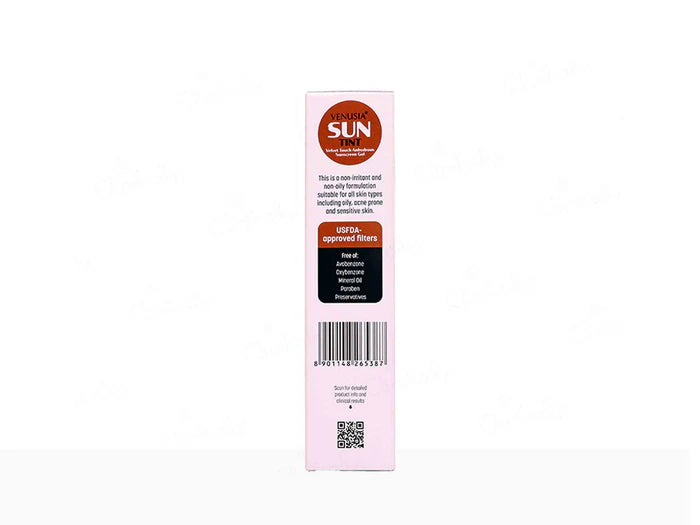 Dr. Reddy Venusia Sun Tint Velvet Touch Sunscreen Gel SPF 115+ PA++++ 50g