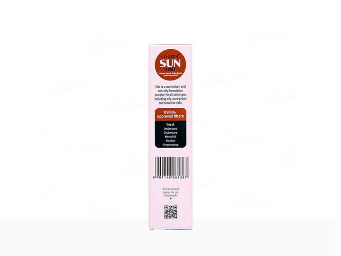 Venusia Sun Tint Velvet Touch Sunscreen Gel SPF 115+ PA++++ 50g