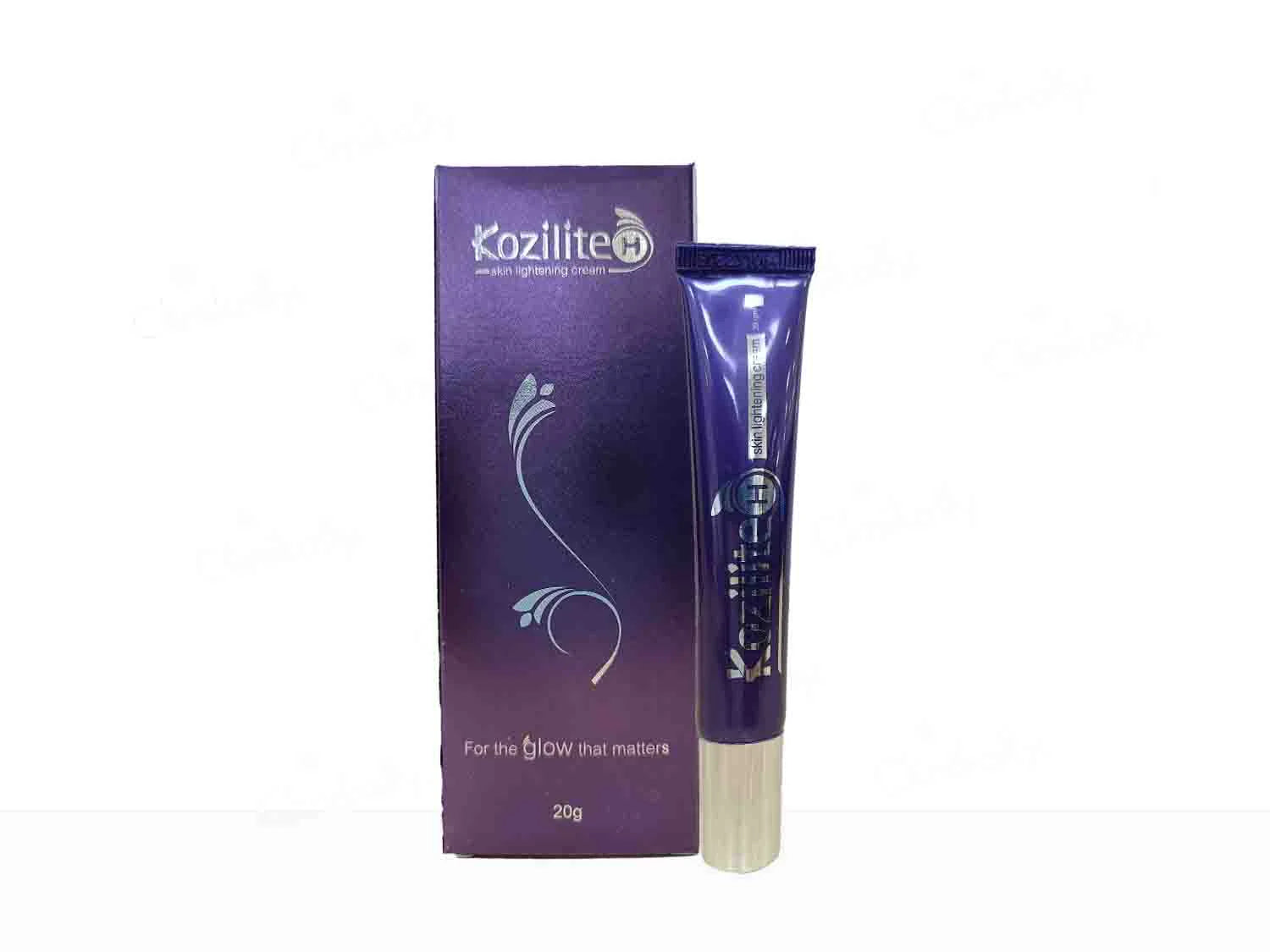 Kozilite H Skin Lightening Cream 20Gm Pack Of 2