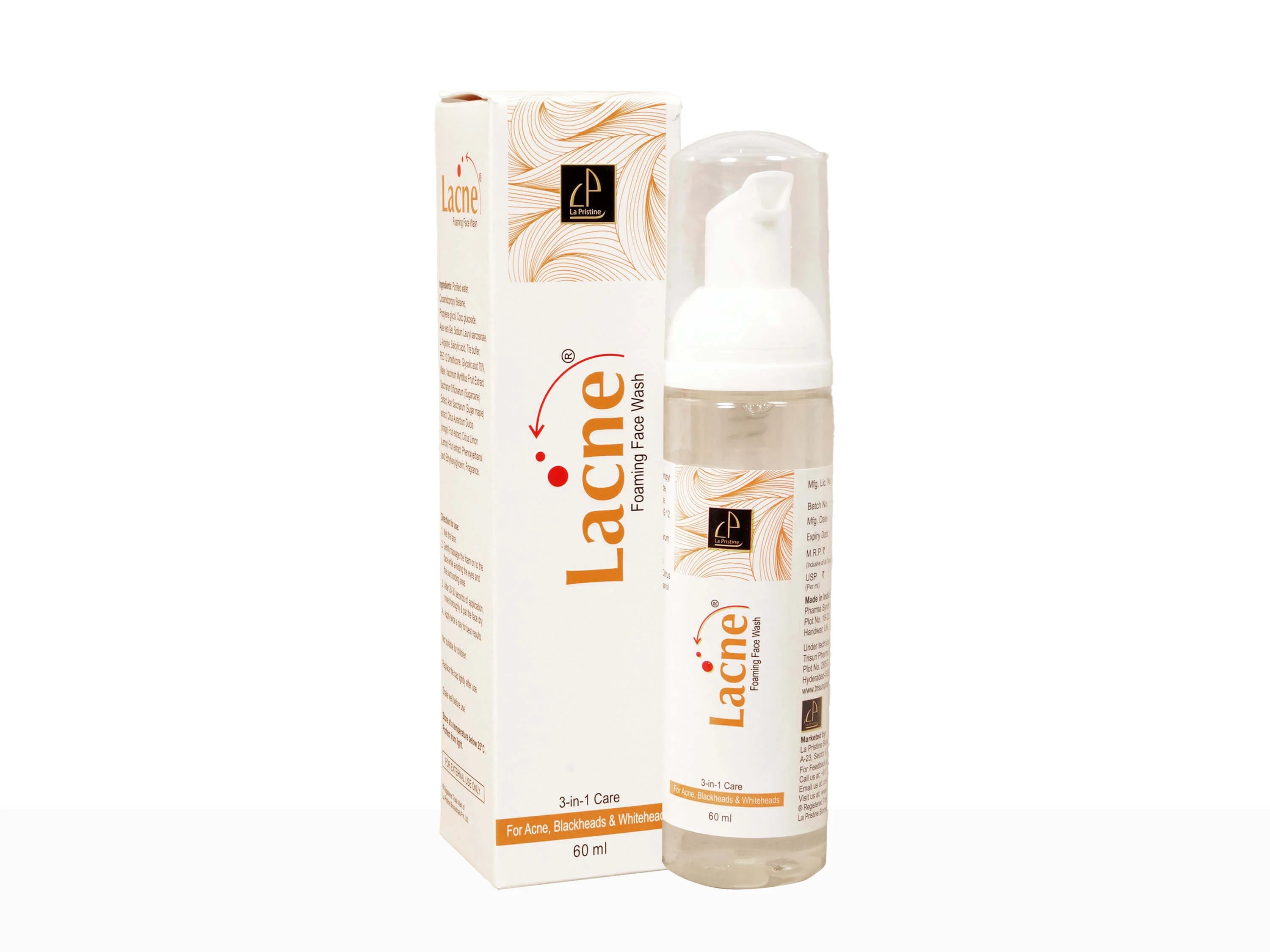 La Pristine Lacne Foaming Face Wash 60 ml