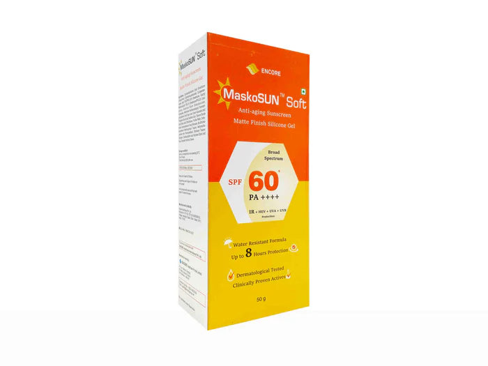 Encore Maskosun Soft Anti-aging Sunscreen Gel SPF 60+ PA++++ 50g