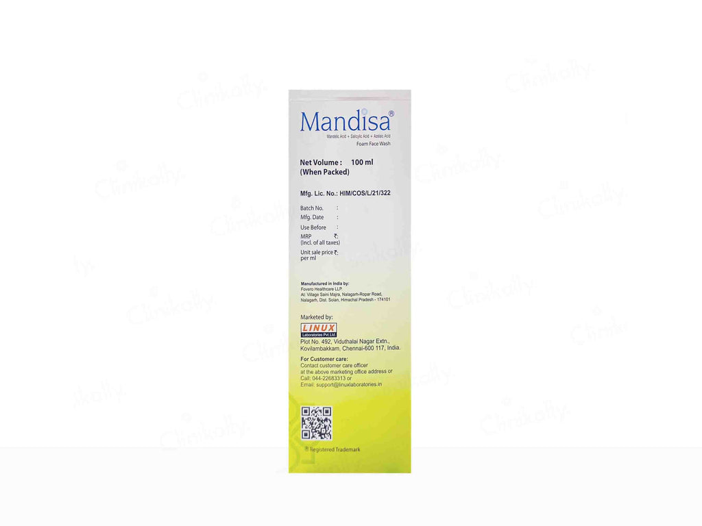 Linux Mandisa Foam Face Wash