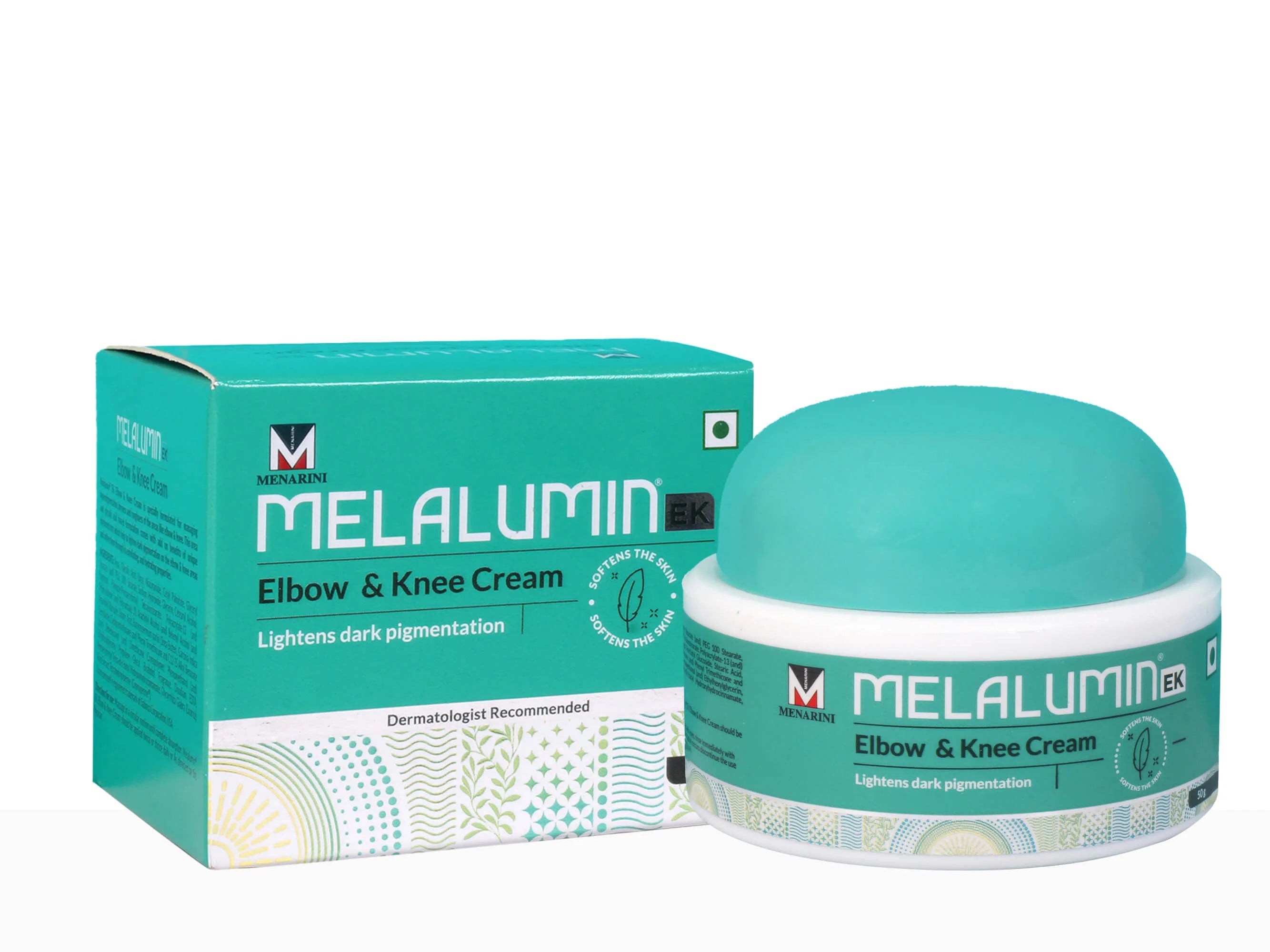 Menarini Melalumin EK Elbow & Knee Cream 50 gm