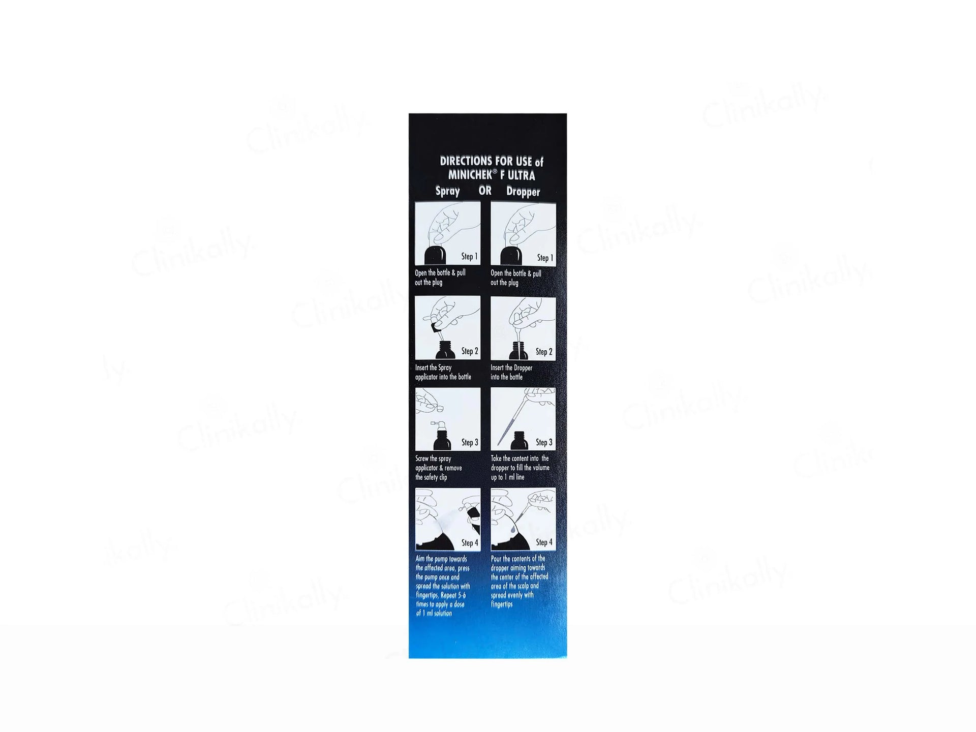 Minichek F Ultra Topical Solution 60Ml