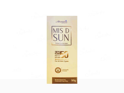 Akumentis Mis D Sun Tinted Sunscreen SPF 50 PA+++ 50G