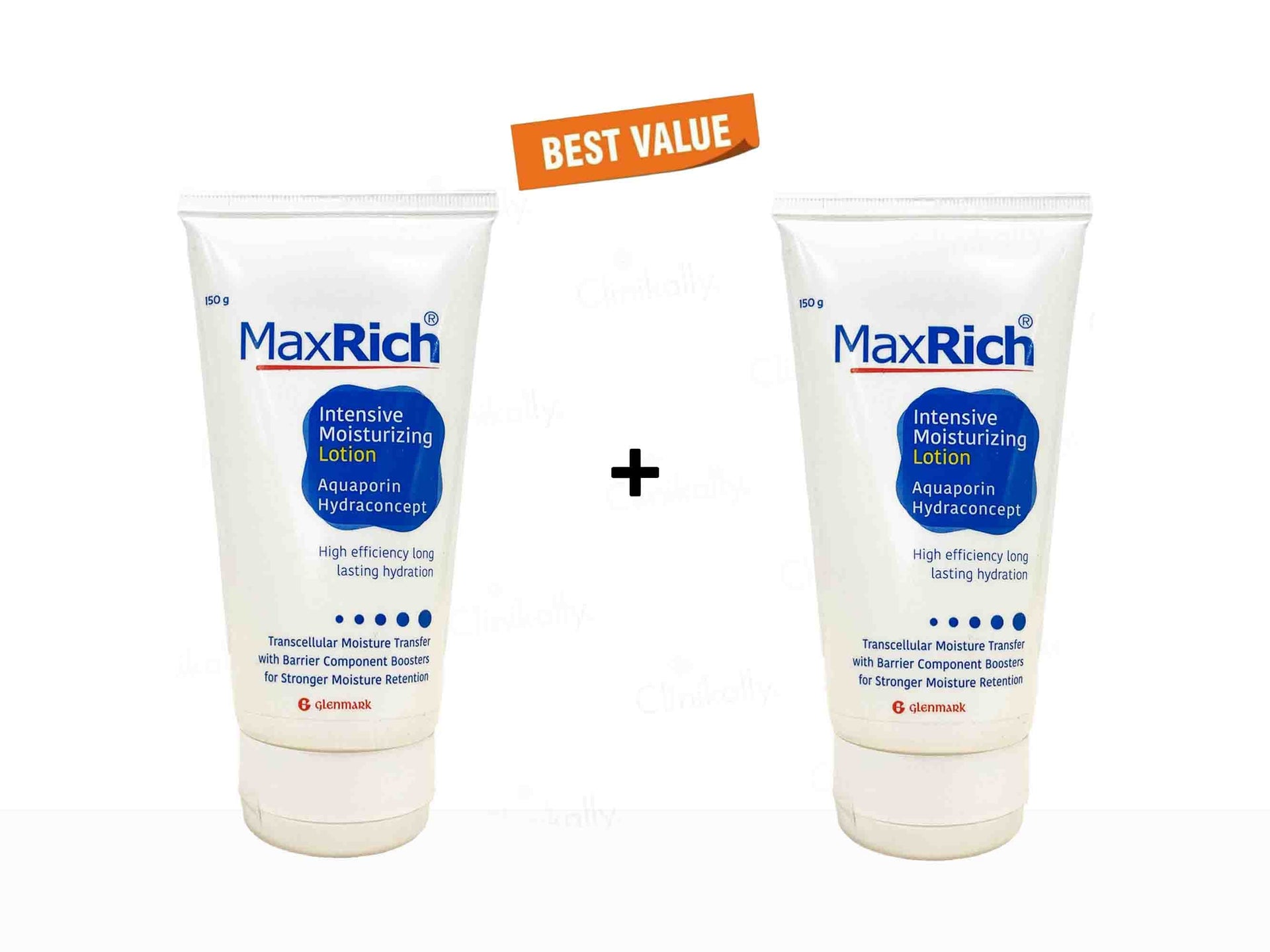 MaxRich Intensive Moisturizing Lotion Pack Of 2*150 gm