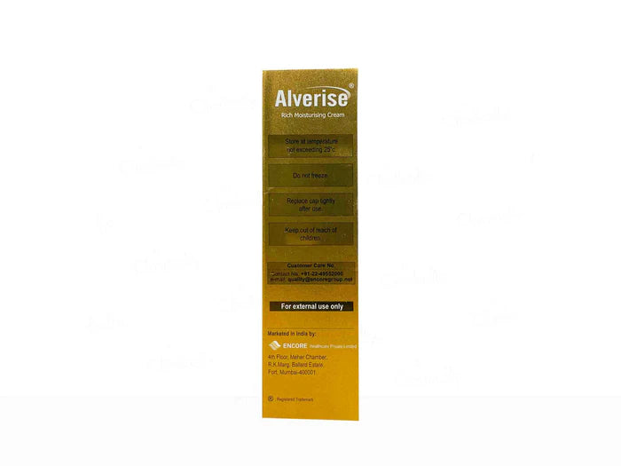 Encore Alverise Rich Moisturising Cream 50g (Pack Of 3)