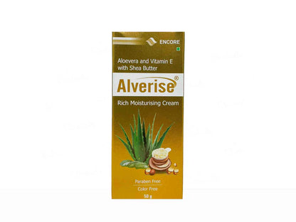 Encore Alverise Rich Moisturising Cream 50g (Pack Of 3)