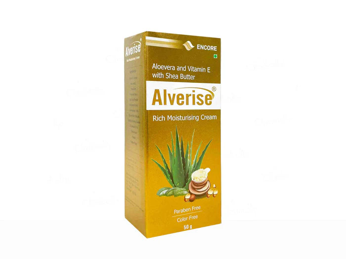 Encore Alverise Rich Moisturising Cream 50g (Pack Of 3)