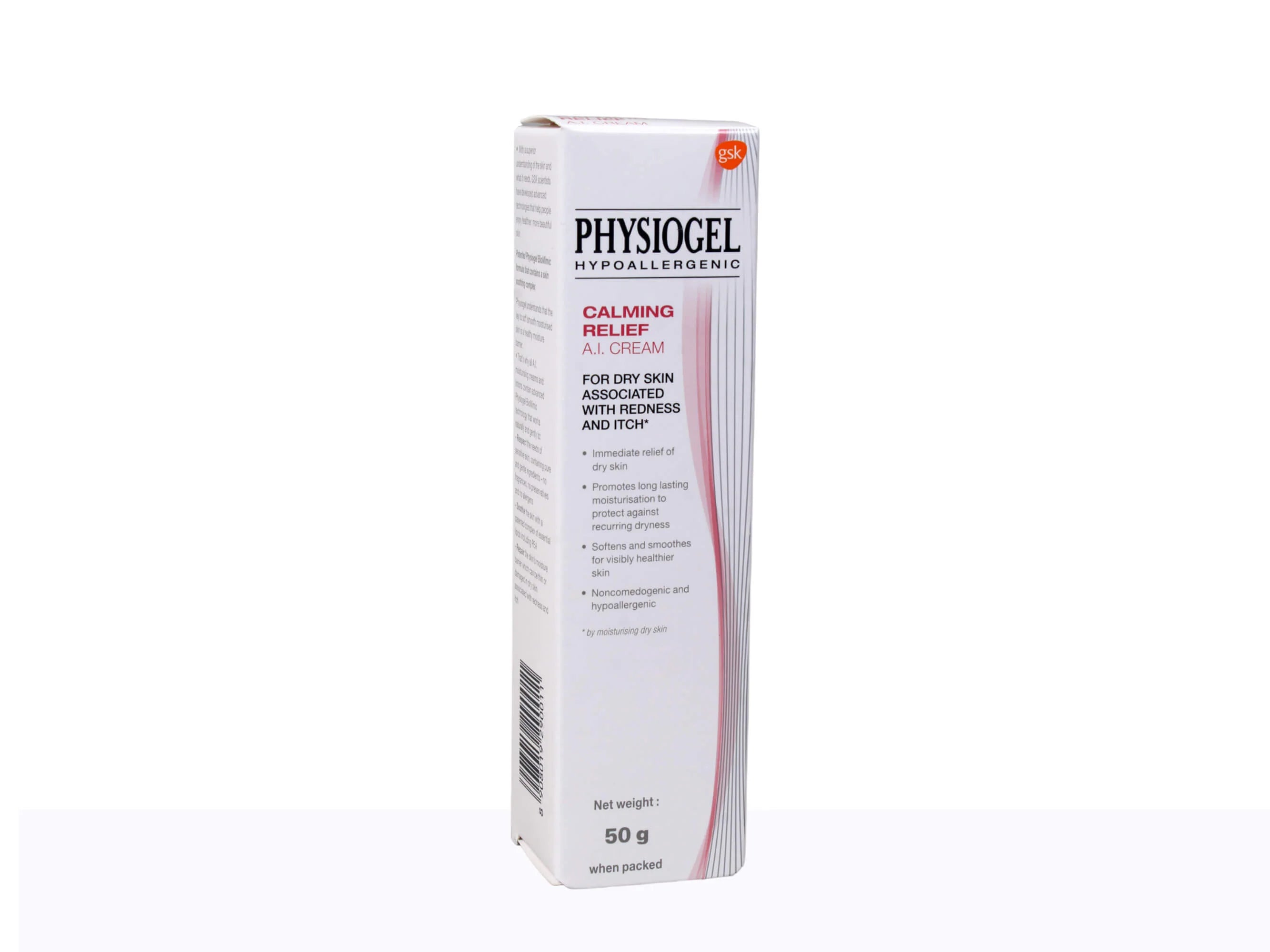 Physiogel Hypoallergenic Calming Relief A.I. Cream 50Gm