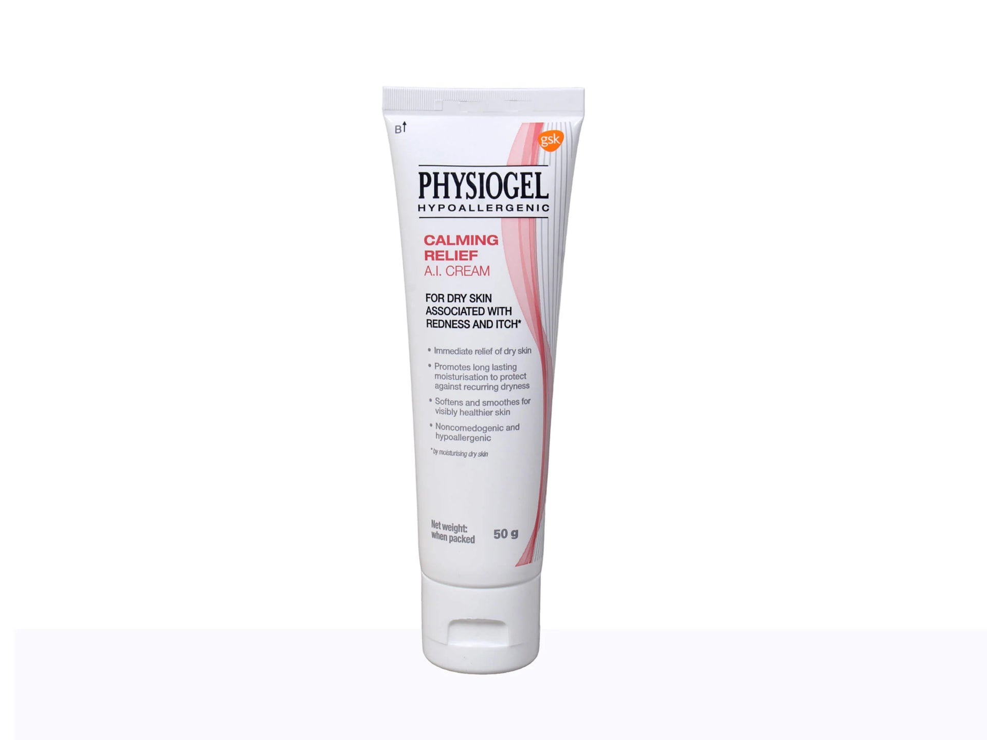 Physiogel Hypoallergenic Calming Relief A.I. Cream 50Gm