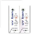 Uv Ban Aqua Rich SPF 50 Sunscreen Gel 50Gm Pack of 2
