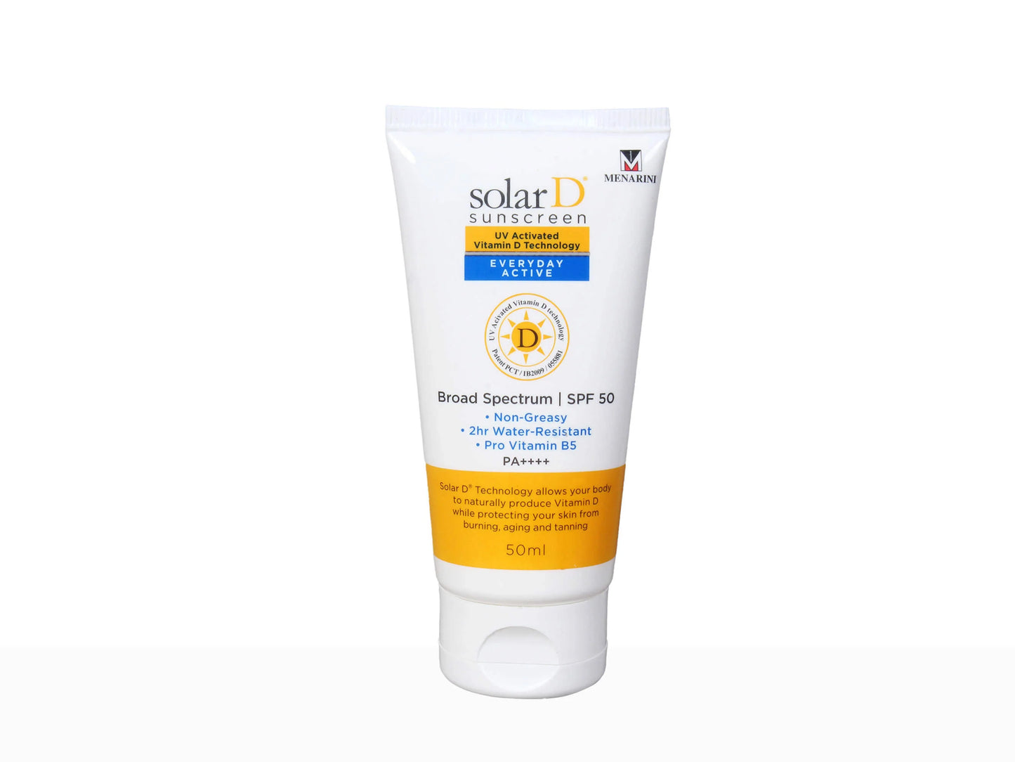 Menarini Solar D Sunscreen Everyday Active Sunscreen SPF 50 PA++++