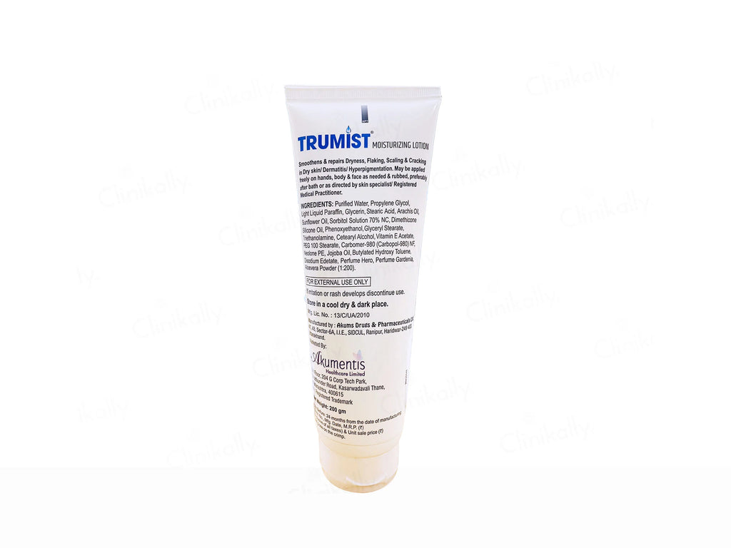 Akumentis Trumist Moisturizing Lotion For All Skin Types 200Gm Pack Of 2