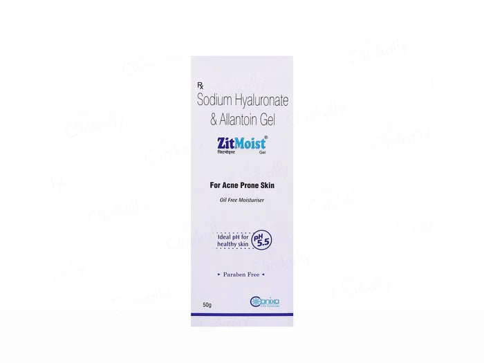Zitmoist Oil Free Moisturiser Gel 50Gm Pack of 2