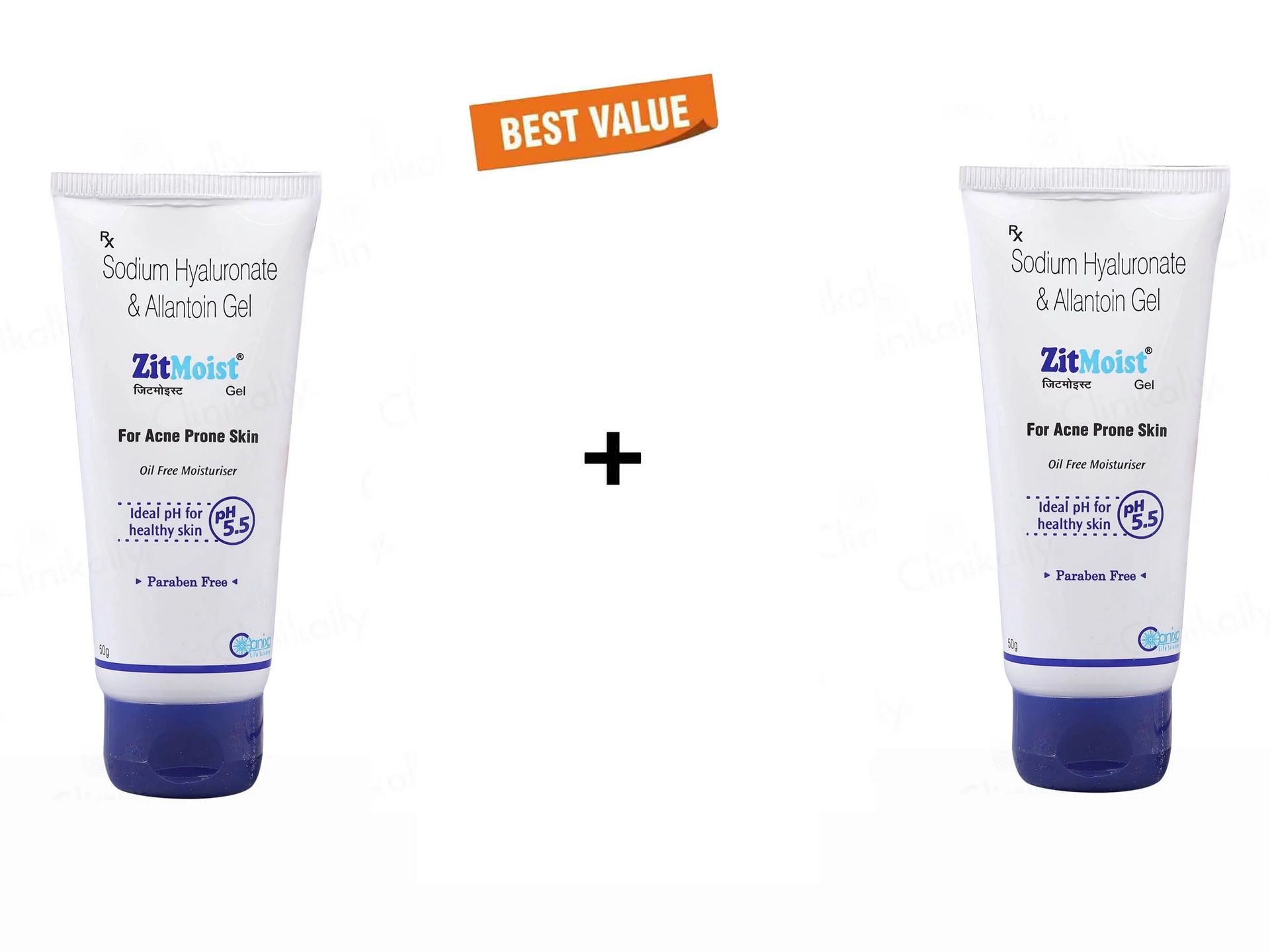 Zitmoist Oil Free Moisturiser Gel 50Gm Pack of 2