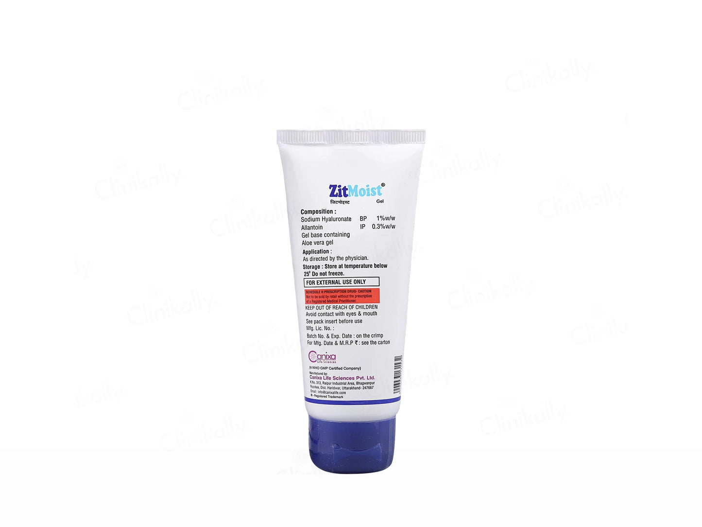 Canixa Zitmoist Oil Free Moisturiser Gel 50 gm (Combo)