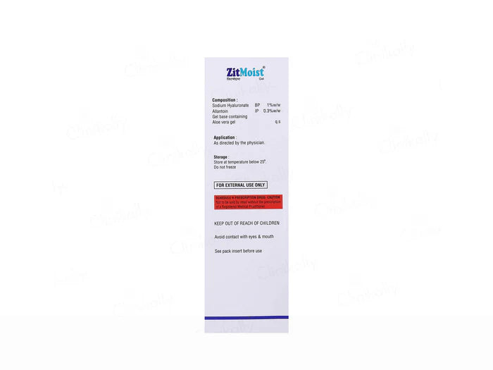 Zitmoist Oil Free Moisturiser Gel 50Gm Pack of 2