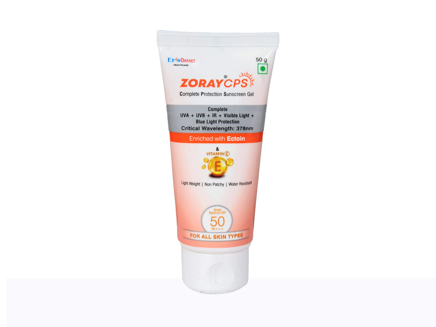 Oaknet Zoray CPS Complete Protection Sunscreen Gel SPF 50 PA+++