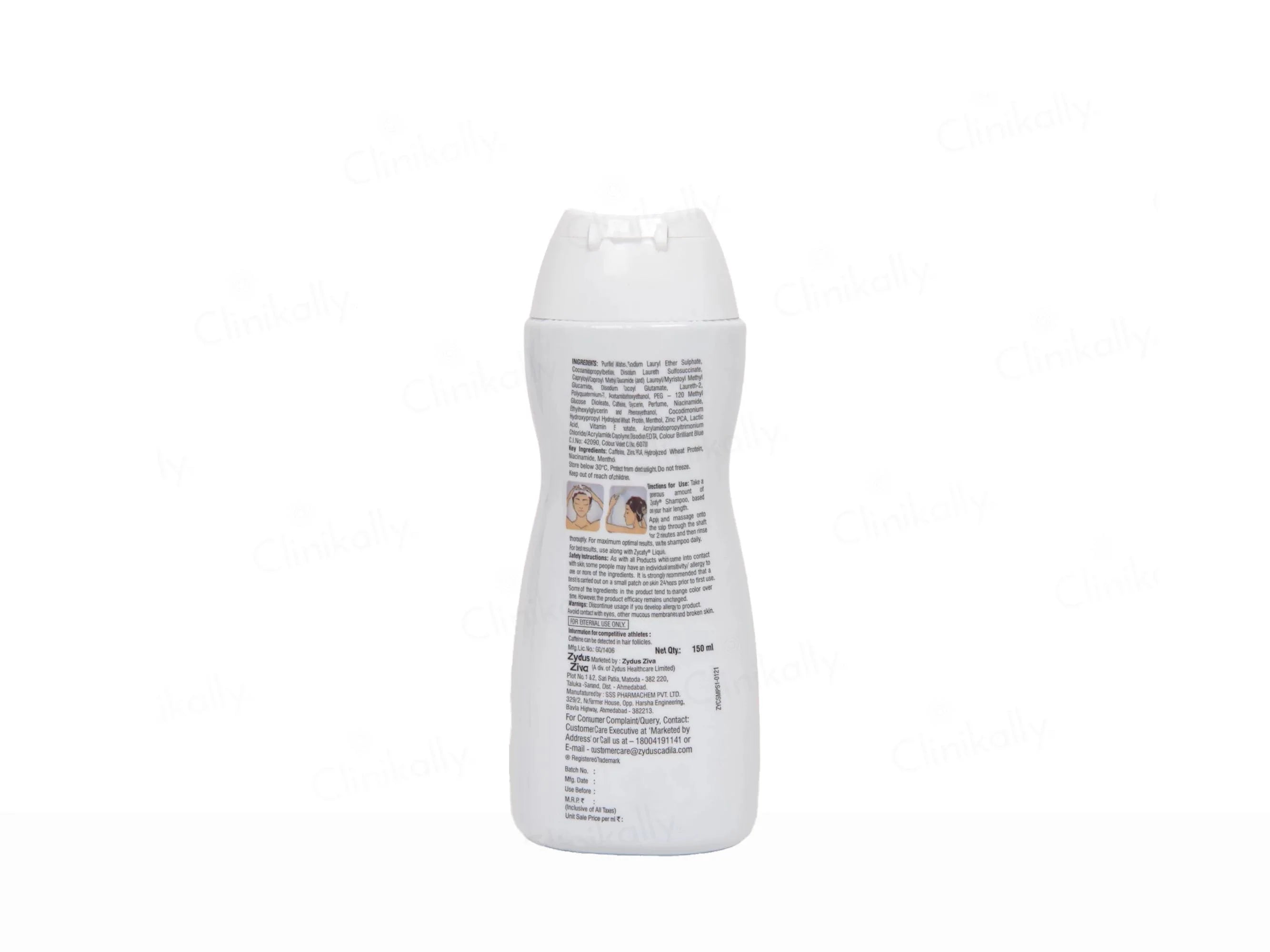 Zydus Zycafy Shampoo 150Ml