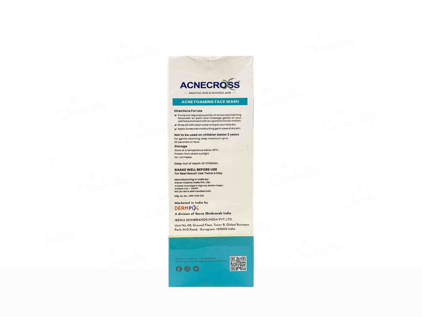 Iberia Acnecross Acne Foaming Face Wash